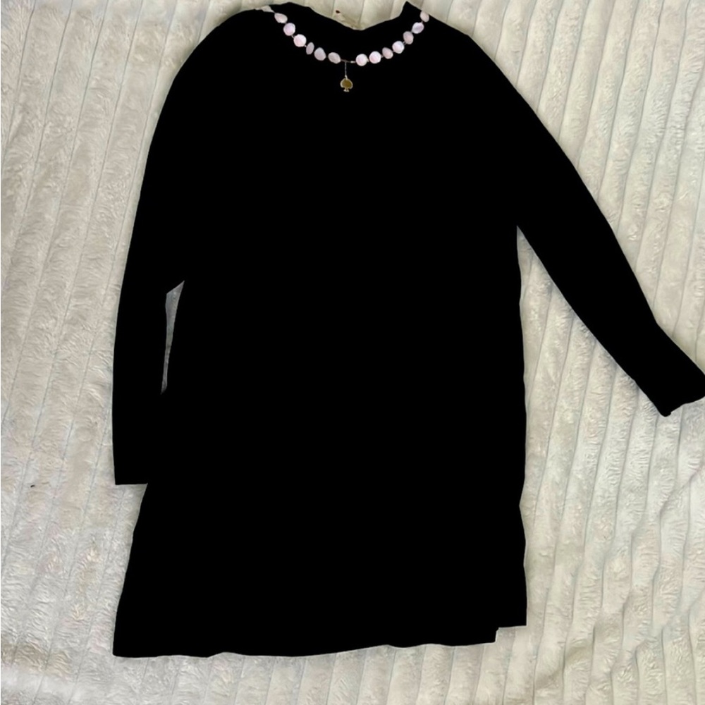 Black Kate spade long sleeve A-line dress for girls - Picture 5 of 5